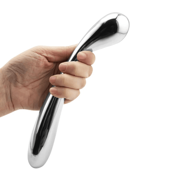 Heavy Stainless Steel Double-sided Dildo / Smooth Metal Sex Toy - EVE's SECRETS